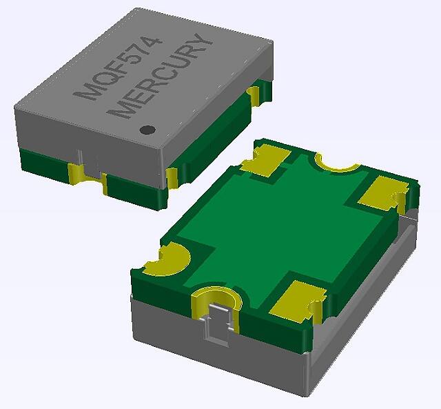 Mercury United Electronics, Inc. MQF574T33-20.000-1.0/-40+85