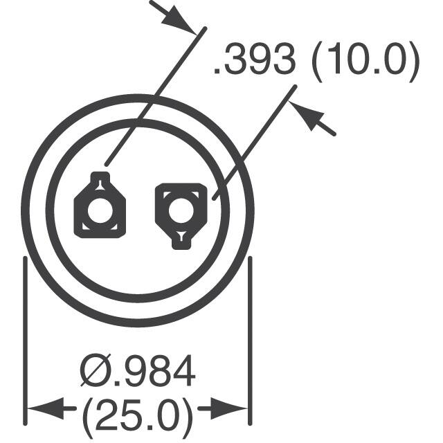 Cornell Dubilier Electronics (CDE) 381LX331M250J022