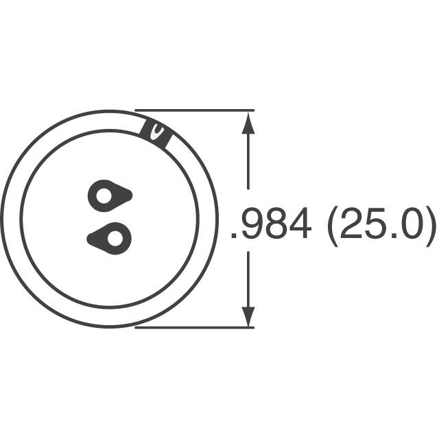 Cornell Dubilier Electronics (CDE) SLP103M035C7P3