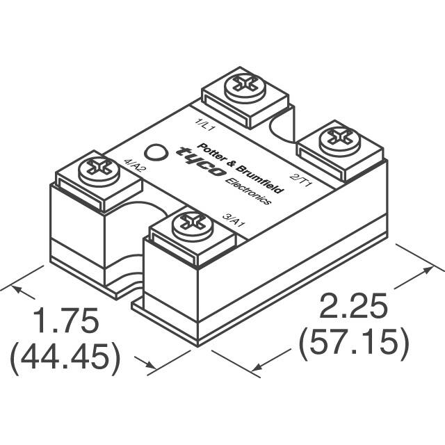 TE Connectivity Potter & Brumfield Relays SSR-240A50
